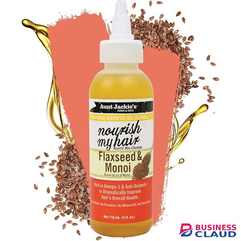 Aunt Jackie'S Nourish My Hair Flaxseed & Monoi Natural Hair Growth Oil