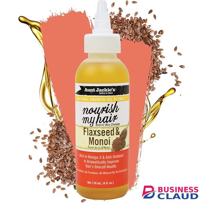 Aunt Jackie'S Nourish My Hair Flaxseed & Monoi Natural Hair Growth Oil