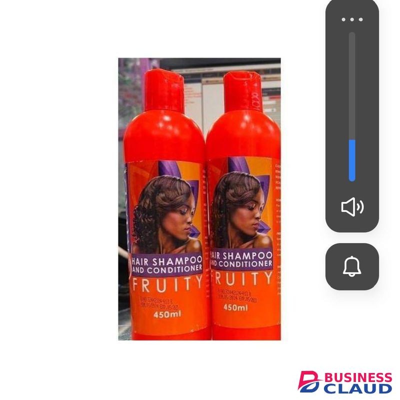 Miadi 2 in 1 shampoo and conditioner fruity scent
