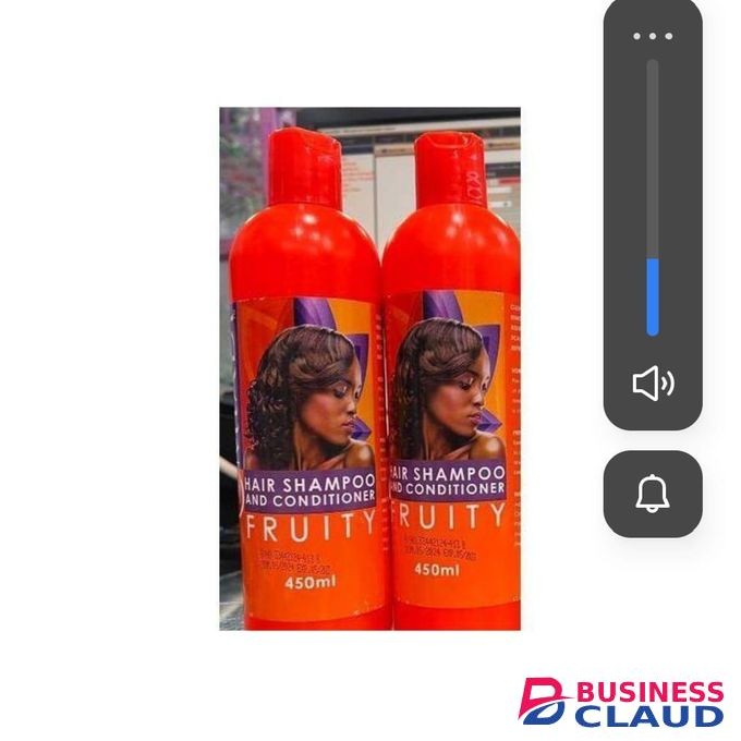 Miadi 2 in 1 shampoo and conditioner fruity scent