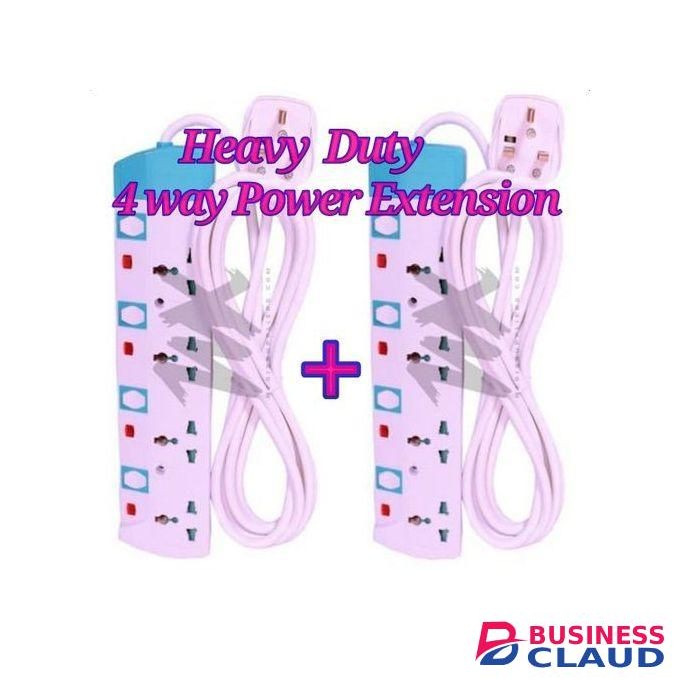 Extension Power King 2 Pieces 4 Way Power-King Premium Quality