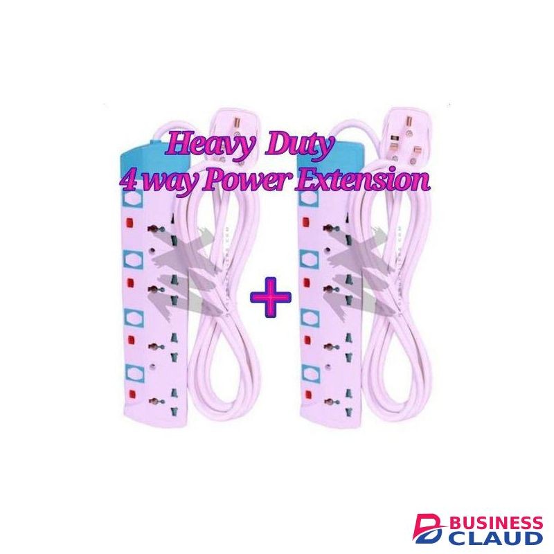 Extension Power King 2 Pieces 4 Way Power-King Premium Quality