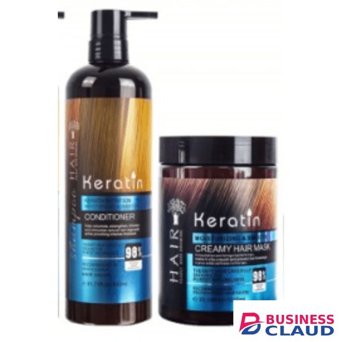 Keratin conditioner & creamy hair mask
