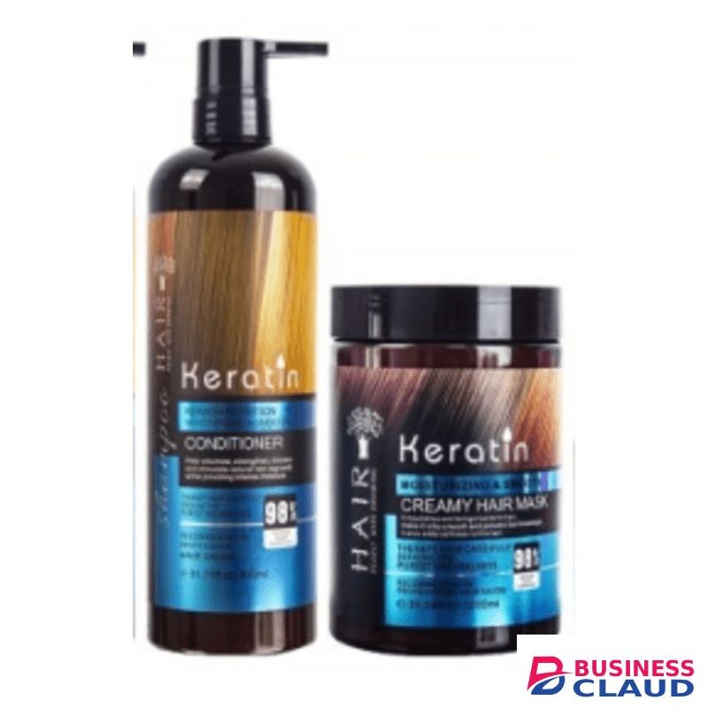 Keratin conditioner & creamy hair mask