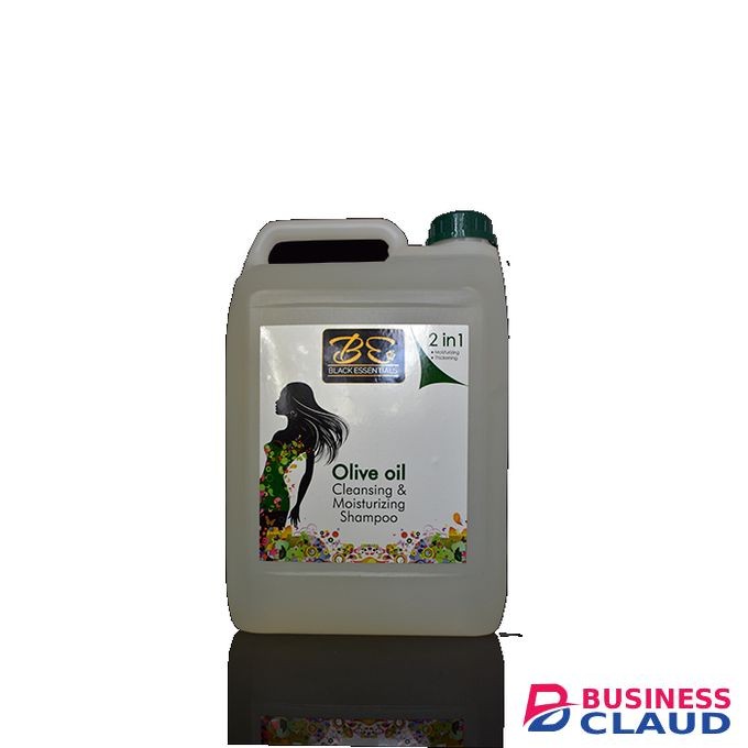 BLACK ESSENTIALS Olive Oil Cleansing & Moisturizing Shampoo