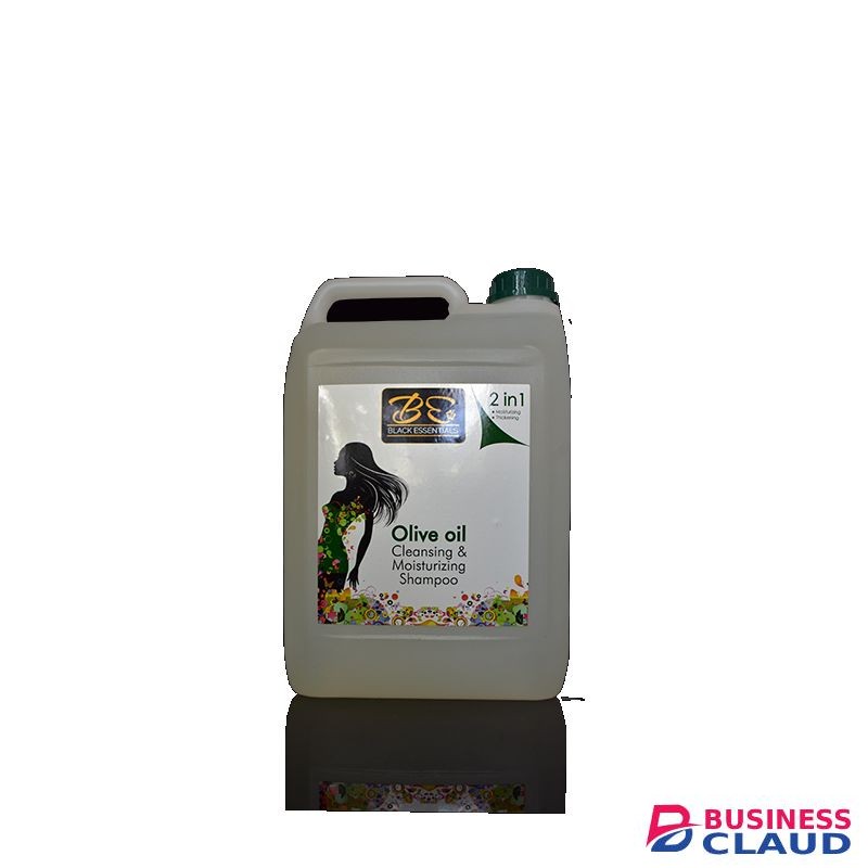 BLACK ESSENTIALS Olive Oil Cleansing & Moisturizing Shampoo