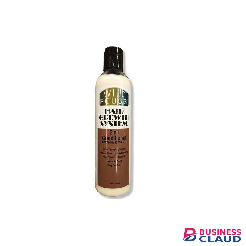 WILD POUSS Hair Growth System 2 In 1 LEAVE IN/RINSE OUT Conditioner nk