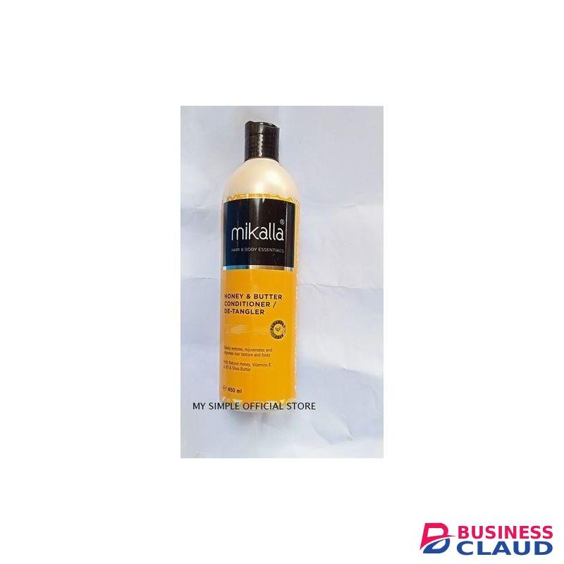 Mikalla Hair & Body Essentials Honey & Butter Conditioner / De-Tangler.