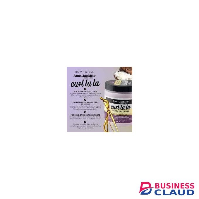Aunt Jackie'S Authentic Curl La La Defining Curl Custard- 150 oz