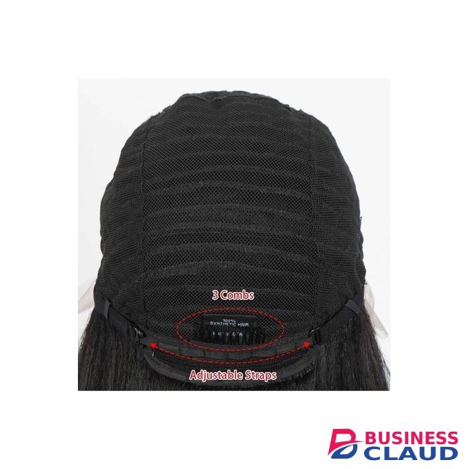 Simple straight Glueless Wig