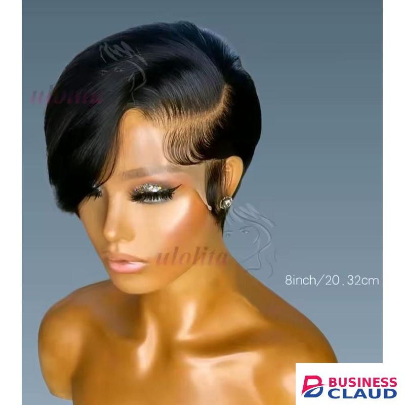 Fashion Classic Pixie human frontal glueless wig