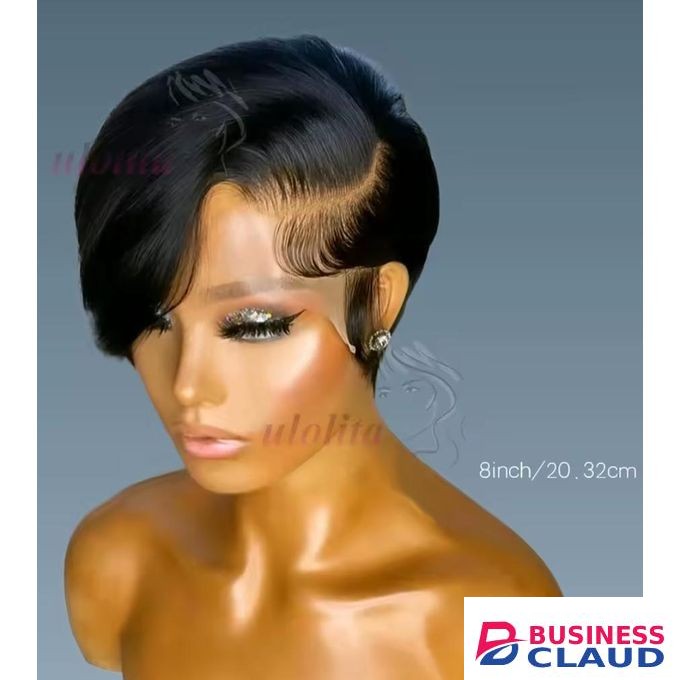 Fashion Classic Pixie human frontal glueless wig
