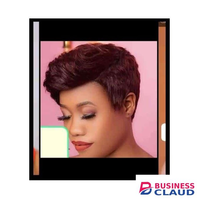 Fashion Classic Pixie Human Glue Wig
