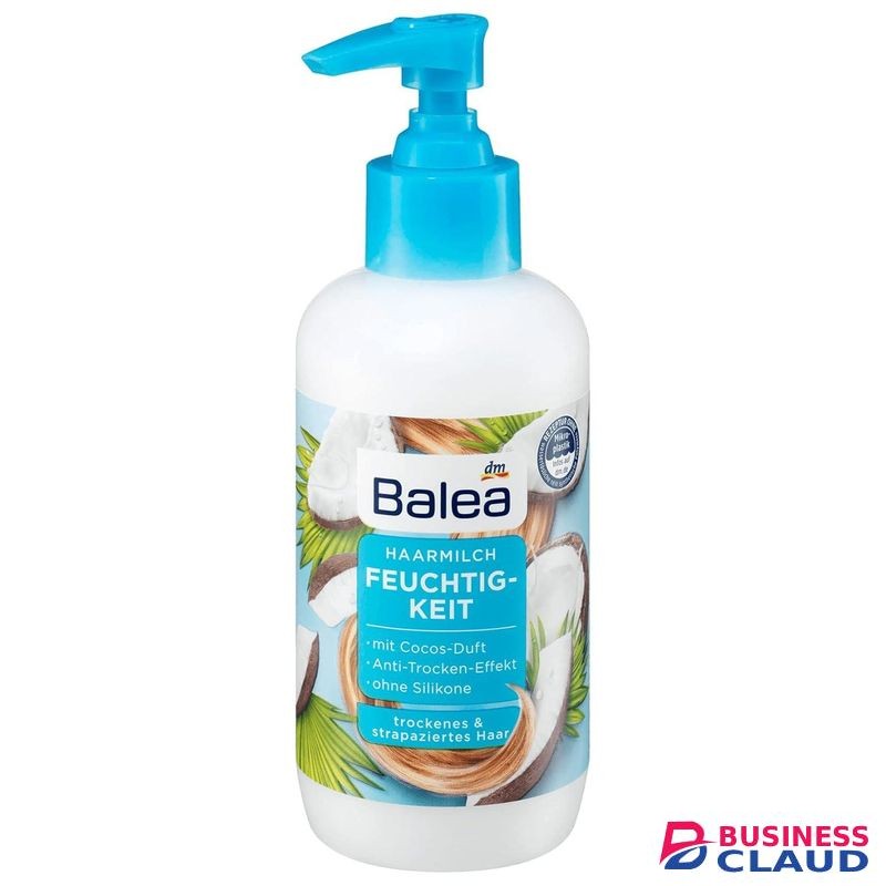 Balea Hair Milk Moisture - Nourishing Hair Milk with Coconut and Papaya Fragrance, Anti-Dry Effect, Ideal for Dry & Damaged Hair