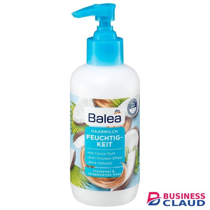 Balea Hair Milk Moisture - Nourishing Hair Milk with Coconut and Papaya Fragrance, Anti-Dry Effect, Ideal for Dry & Damaged Hair