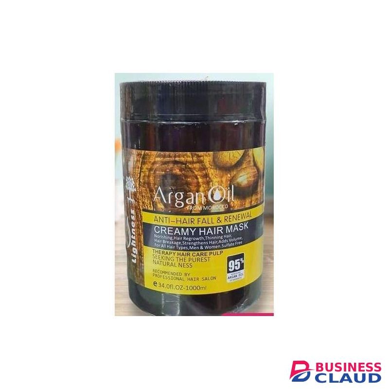 Argan Moroccan Oil Creamy hair mask for volume and repair