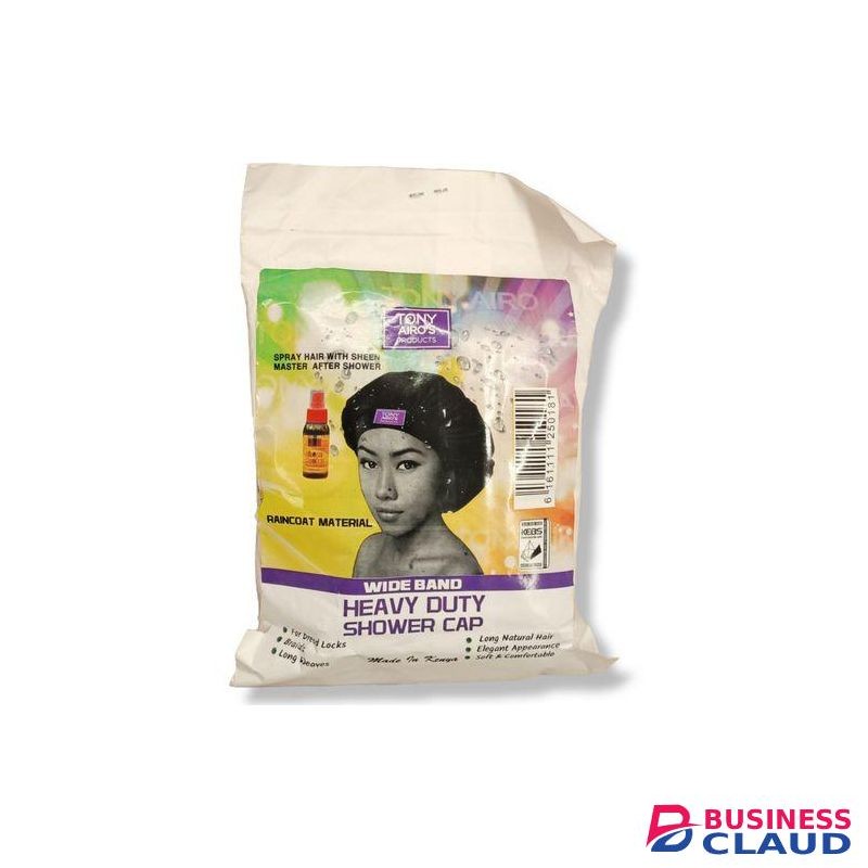 Tony Airos HEAVY DUTY Shower Cap For Braids, Wigs, Dread Locks ,