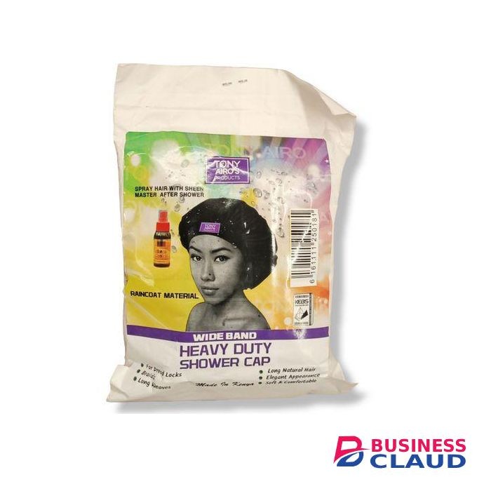 Tony Airos HEAVY DUTY Shower Cap For Braids, Wigs, Dread Locks ,