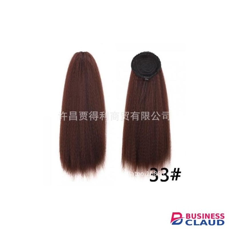 Kinky Straight Ponytail Afro Puff Fashion Bun Wigs + FREE GIFT INSIDE!!!