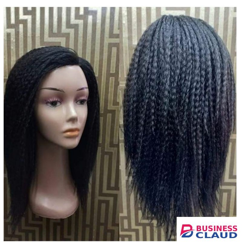 Kinky Fluffy Synthetic Wig + Free Gift Inside!!!