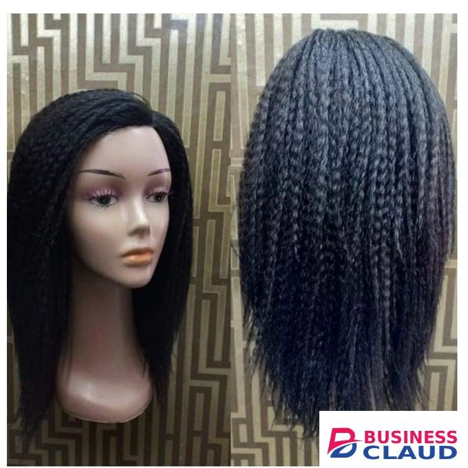 Kinky Fluffy Synthetic Wig + Free Gift Inside!!!