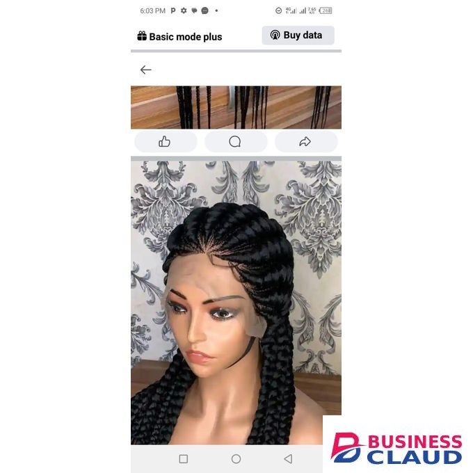 Fashion Classic Tatu tatu T part frontal lines wig