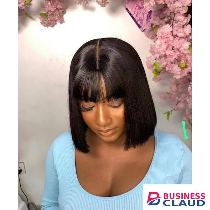Fashion Classic Semi human fridge Bob wig