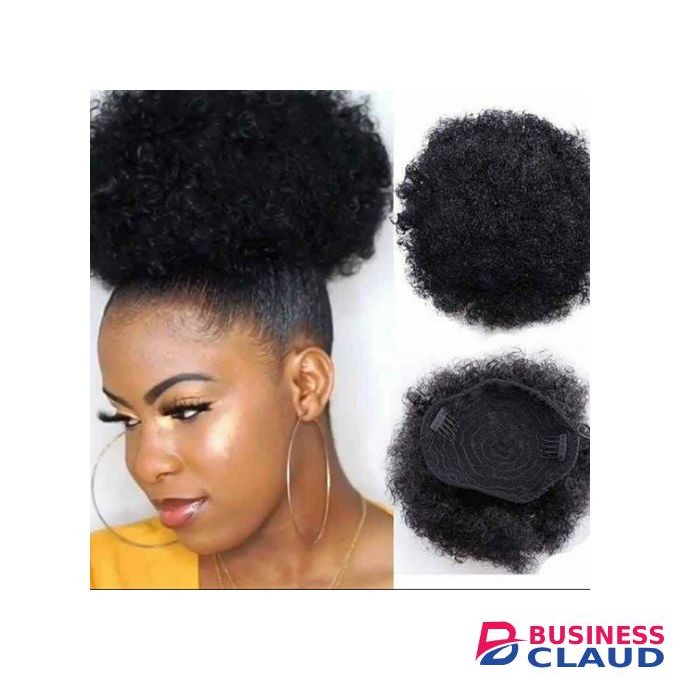 Afro Bun Synthetic Ponytail Bun