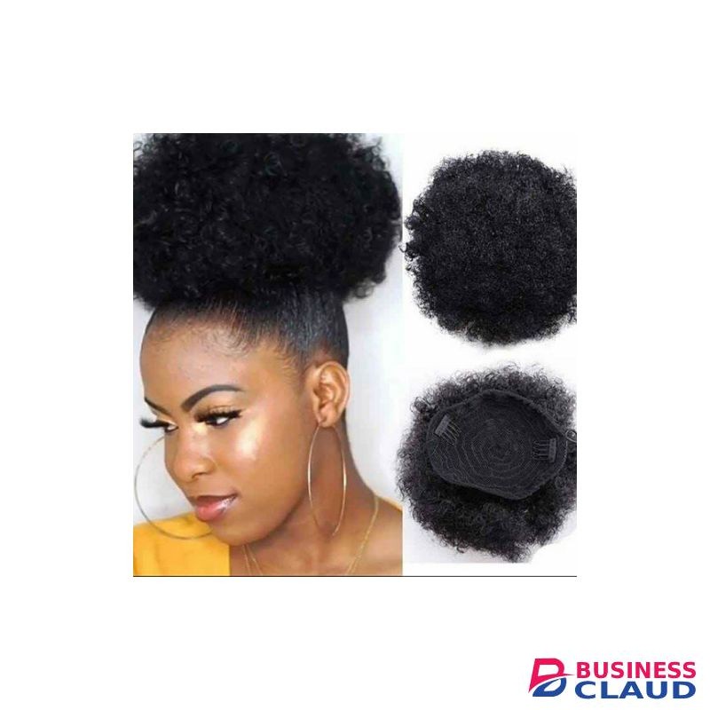 Afro Bun Synthetic Ponytail Bun