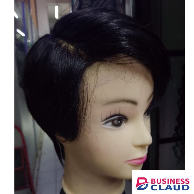 Short Black Human Hair Wig