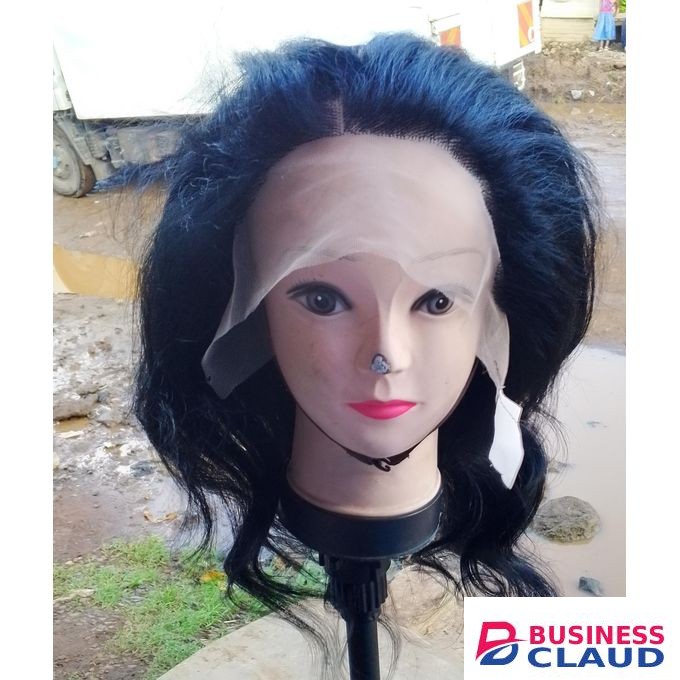 14 inches semi human body wig