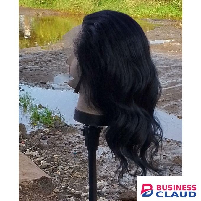 14 inches semi human body wig