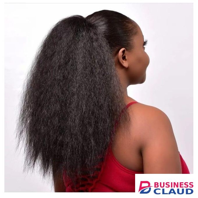 Beauty MEDIUM Natural Extension Bulky Ponytail Hair Extension+FREE COMB