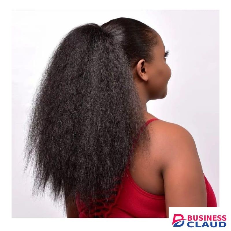 Beauty MEDIUM Natural Extension Bulky Ponytail Hair Extension+FREE COMB
