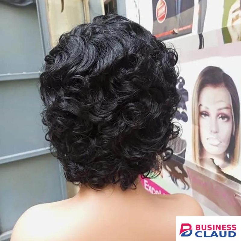 Short Curly Human Hair Wig
