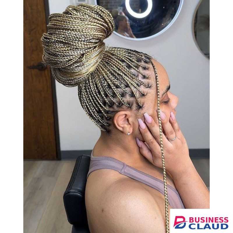 3pack Ashy Blonde Hand Made Tangle Free Braids