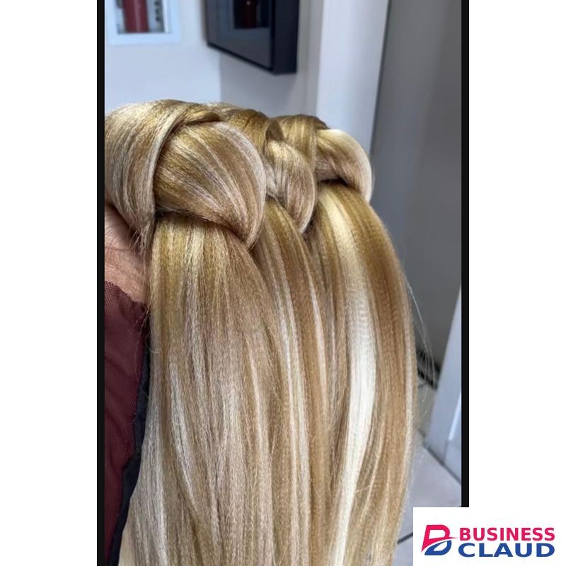 3pack Ashy Blonde Hand Made Tangle Free Braids