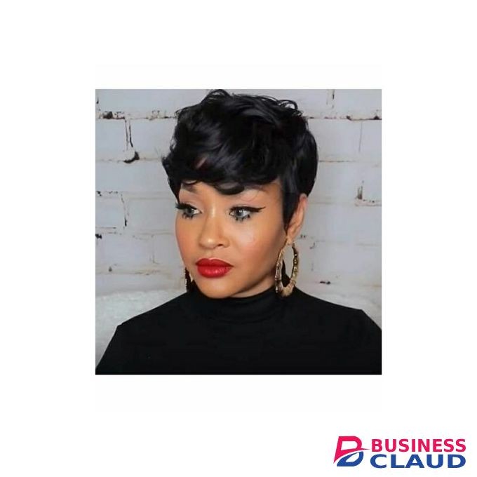 Human Hair Short Pixie Bob Wig + FREE Gift !!!