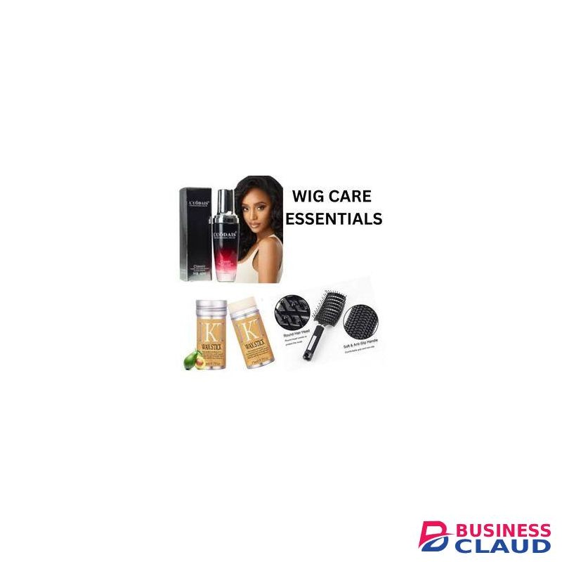 WIG CARE ESSENTIALS/LUDOIS WIG SERUM,WAX STICK,WIG DETAGLING COMB