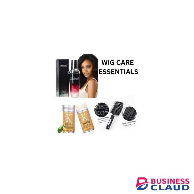 WIG CARE ESSENTIALS/LUDOIS WIG SERUM,WAX STICK,WIG DETAGLING COMB