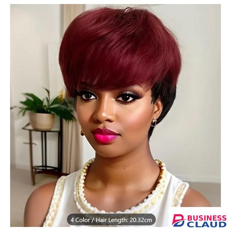 OMBRE BUG Pixie cut Bob women Wig + Free gift Inside!!!