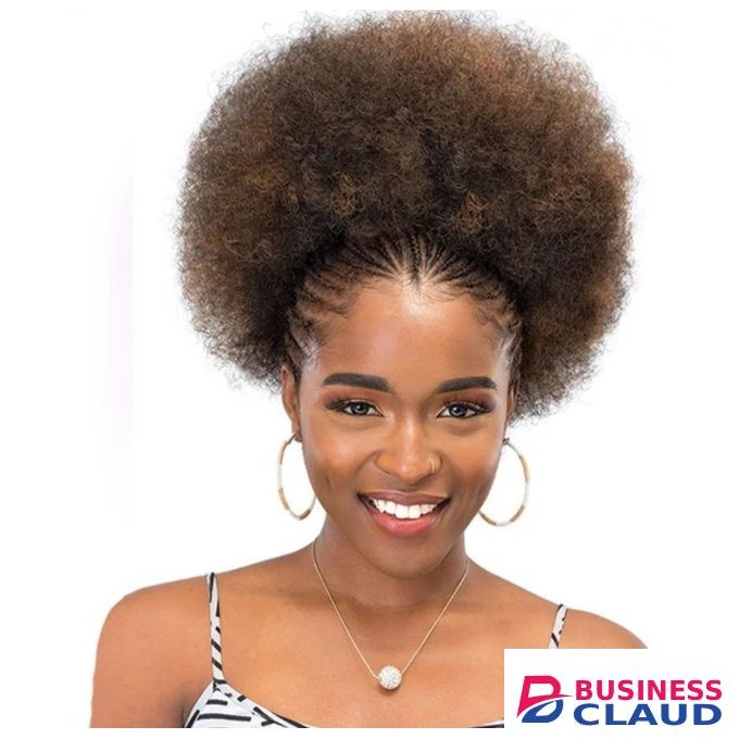 Afro Soft Curly Puff Ponytail + FREE Gift