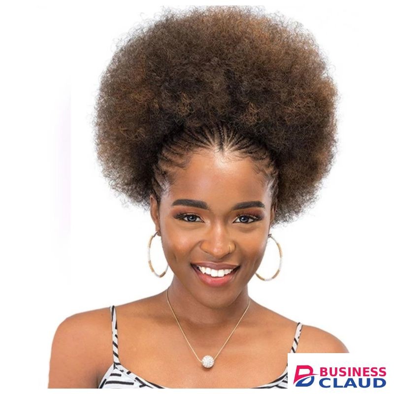 Afro Soft Curly Puff Ponytail + FREE Gift