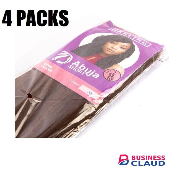 Darling Abuja Short Braid 4 Packs Colour No.30