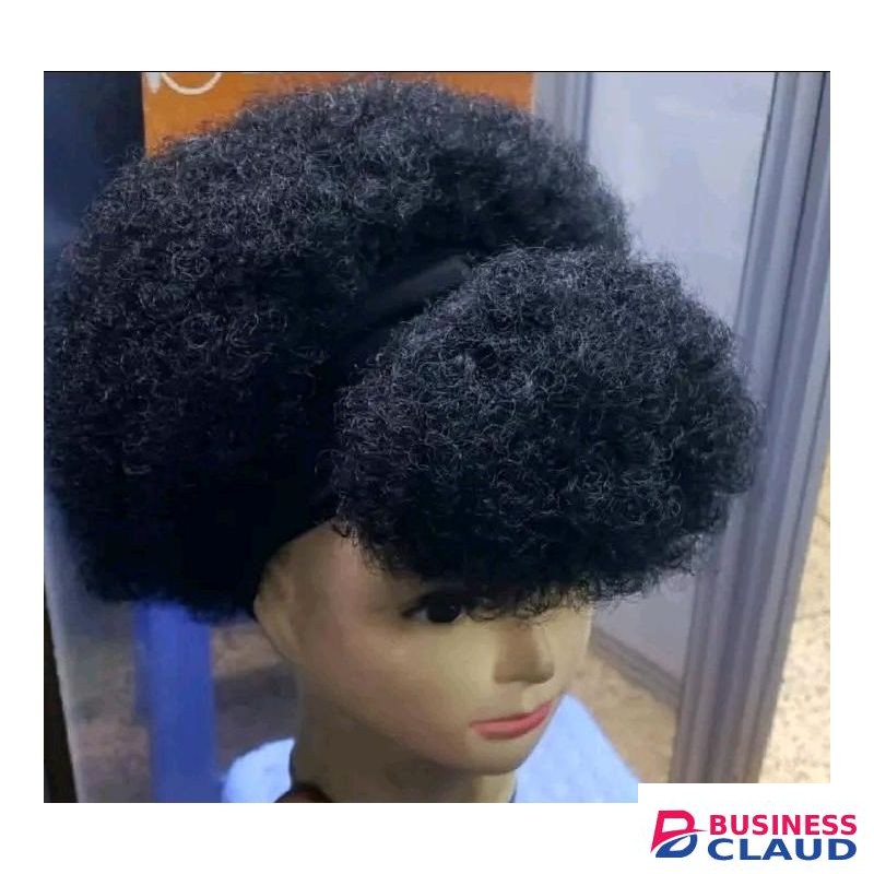 Afro Head band wig