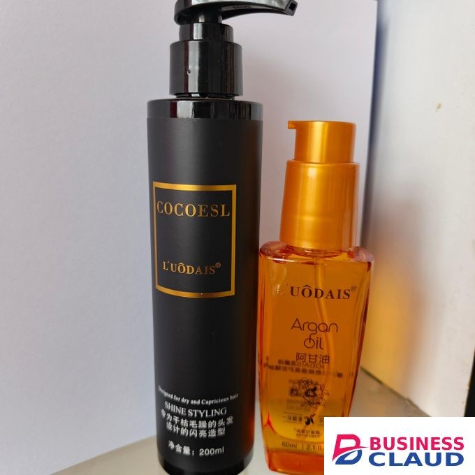 Luodais 2pcs curl keeper + hair serum