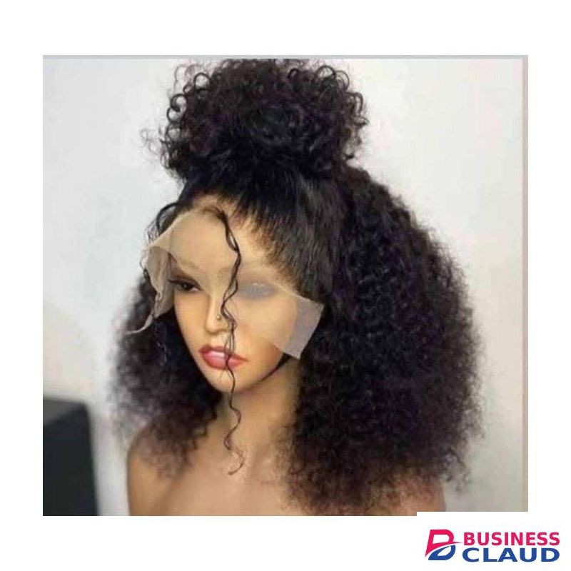 Water curl pure human hair wig