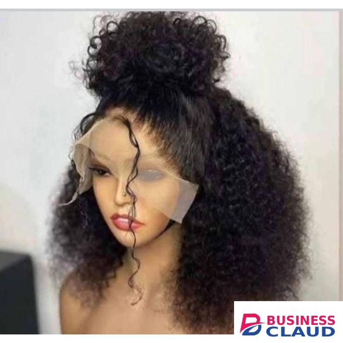 Water curl pure human hair wig