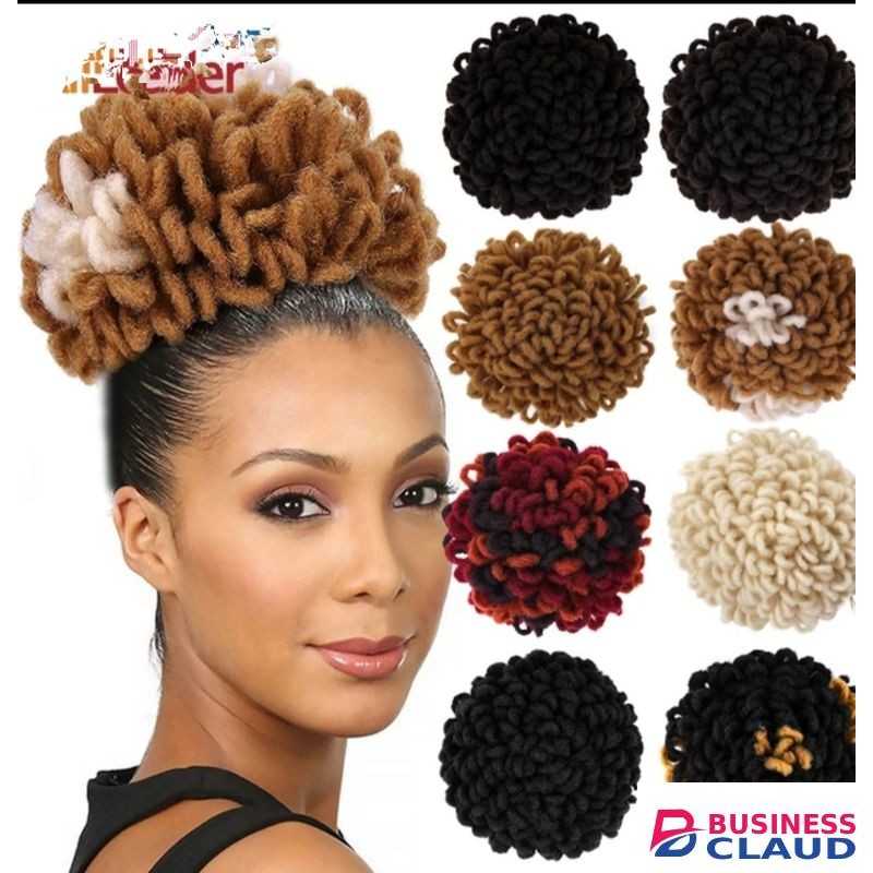 LARGE Ombre Dreadlock Natural Ponytail + FREE Gift