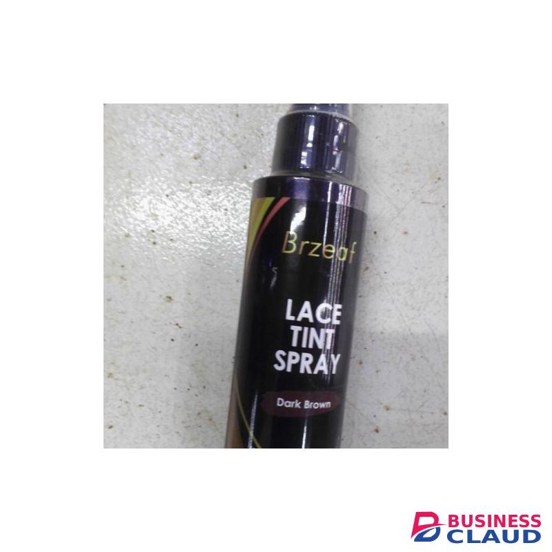 Brzeaf Dark Brown Lace Tint Spray For Wigs - 100ml